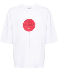 Fiorucci - T-Shirt mit Logo - Lyst