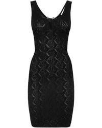 Philipp Plein - モノグラム ミニドレス - Lyst
