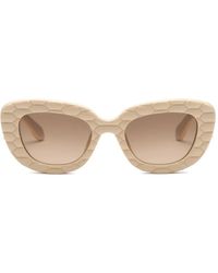 Roberto Cavalli - Gafas de sol con placa del logo - Lyst