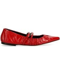 MSGM - Ballerinas Mit Schnalle - Lyst