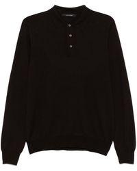 Tagliatore - Palmer Polo Sweater - Lyst