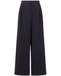 Dusan - Pleated Palazzo Pants - Lyst