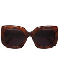 Marni - Havana Geometric Sunglasses - Lyst