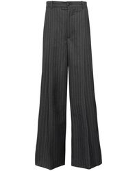 Hed Mayner - Striped Tailored Trousers - Lyst