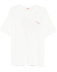 KENZO - "Gots Archive Rose Outlined" Classic T-Shirt - Lyst