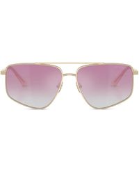 Jimmy Choo - Pilot Frame Sunglasses - Lyst