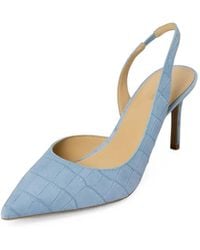 Michael Kors - Alina Flex Slingback-Pumps Mit Kroko-Effekt - Lyst