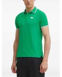 Helly Hansen - Poloshirt Met Gestreepte Afwerking - Lyst
