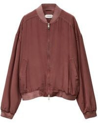 Versace - Logo-Embroidered Bomber Jacket - Lyst