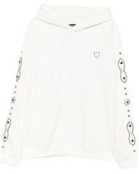 HTC - Moustache Stud-Embellished Crystal-Embellished Hoodie - Lyst