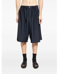 ROSE BURRITO - Drawstring Virgin-Wool Shorts - Lyst