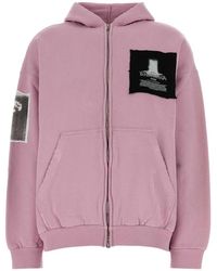Balenciaga - Patch-Detail Zip-Up Hoodie - Lyst