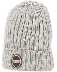 Colmar - Ribbed Logo-Patch Beanie Hat - Lyst
