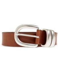 By Malene Birger - Zoira Leather Belt - Lyst