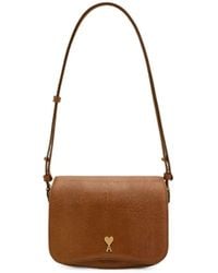 Ami Paris - Lizard Embossed Cowhide Leather Paris Paris Bag - Lyst