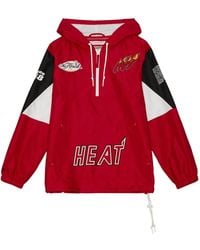 Mitchell & Ness - Nba Heat Sport Jacket - Lyst