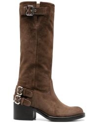 Chloé - Dakota Stiefel Mit Schnallendetail - Lyst