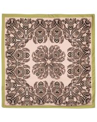 Etro - Paisley-print silk scarf - Lyst