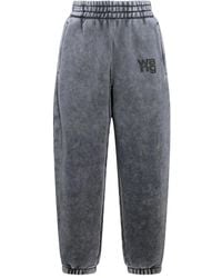 Alexander Wang - Logo-Embroidered Track Pants - Lyst