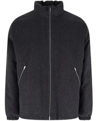 Jil Sander - Zip-Up Wool Jacket - Lyst
