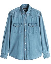 Tommy Hilfiger - Western-Style Denim Shirt - Lyst