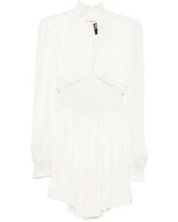 Versace Jeans Couture - Long-Sleeves Mini Dress - Lyst
