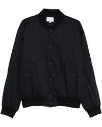 Maison Kitsuné - Buttoned Bomber Jacket - Lyst