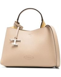 Tod's - Leather Micro Tote Bag - Lyst