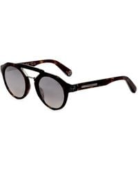 Philipp Plein - Tortoiseshell-Effect Round-Frame Sunglasses - Lyst