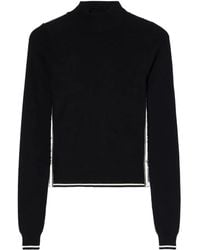 Off-White c/o Virgil Abloh - Logoband Turtleneck Sweater - Lyst