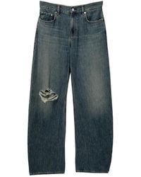 Helmut Lang - Distressed Jeans - Lyst