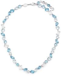 Swarovski - Gema Crystal-embellished Necklace - Lyst