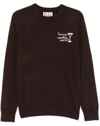 MC2 Saint Barth - Heron Embroidered Crew-Neck Sweater - Lyst