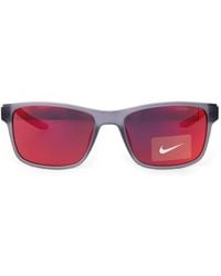 Nike - Rectangle-Frame Tinted Sunglasses - Lyst