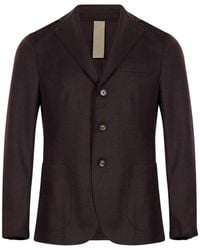 Eleventy - Single-Breasted Notched-Lapels Blazer - Lyst