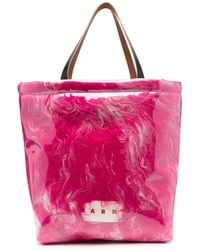 Marni - エコファー ハンドバッグ - Lyst