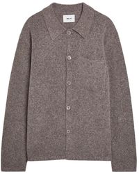 NN07 - Jonas Buttoned Cardigan - Lyst
