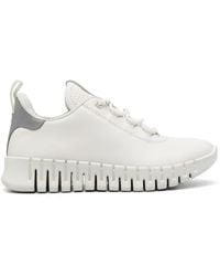 Ecco - Gruuv Leather Sneakers - Lyst