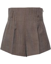 Prada - Shorts Gessati - Lyst