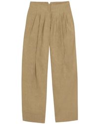 Cortana - Odel Pleated Trousers - Lyst