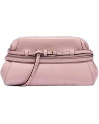 Moschino - Belt-Detail Clutch Bag - Lyst