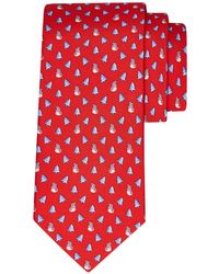 Ferragamo - Christmas Print Silk Tie - Lyst