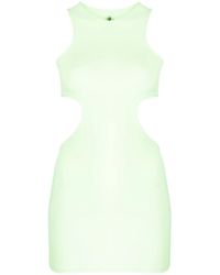 Reina Olga - Cut-out Detail Short Dress - Lyst