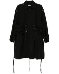 Undercover - Belted Coat - Lyst