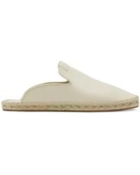 Lanvin - Espadrille Leather Mules - Lyst