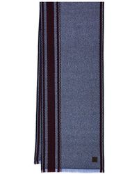 Ferragamo - Écharpe En Cachemire À Rayures - Lyst