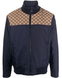 Gucci - Giacca con zip GG - Lyst