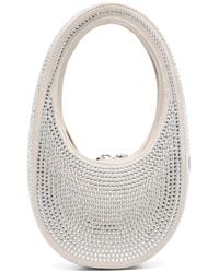 Coperni - Mini Swipe Crystal Embellished Leather Handbag - Lyst