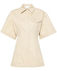 Sportmax - Short-sleeves Cotton Shirt - Lyst