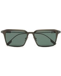 ZEGNA - Metal-Frame Square Sunglasses - Lyst
